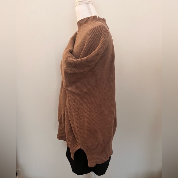 Neuflora Jamestown sweater in a beautiful mocha color, women’s small - Picture 6 of 8